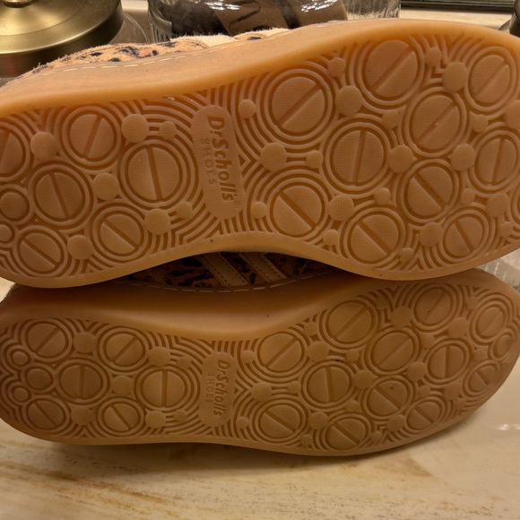 Dr. Scholl's Rebel Sport Sneaker Leopard Print Casual Sneakers suede sz 6.5 - Picture 5 of 10